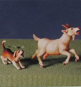 

1/35 Resin Soldier Scenario Accessories Running Sheep and Dogs