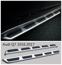 Для Audi Q7 2016.2017 Автомобиля Подножки Подножка Бар Педали Высокое Качество Новый Оригинальный Моделей Nerf Бары