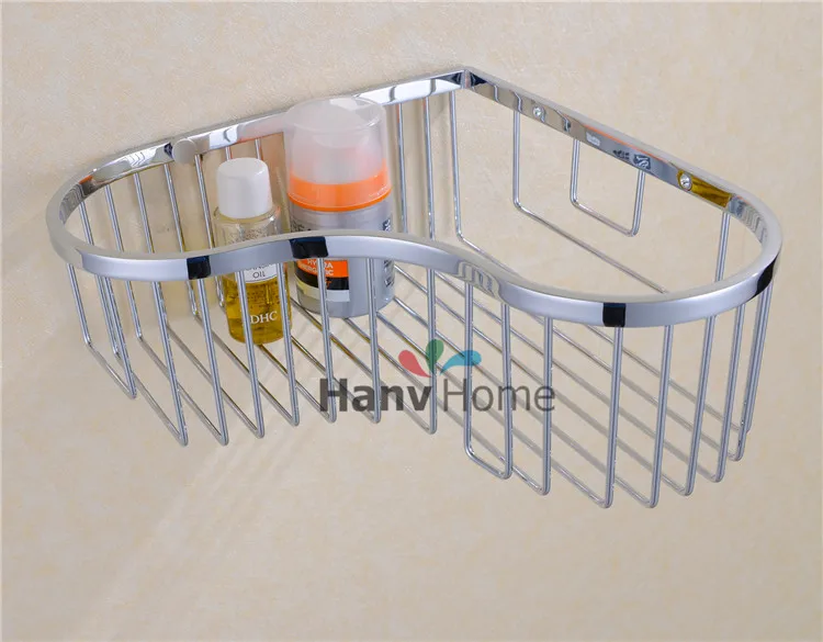 Bathroom Accessories Stainless Steel Wire Corner shelf Bracket Shelves