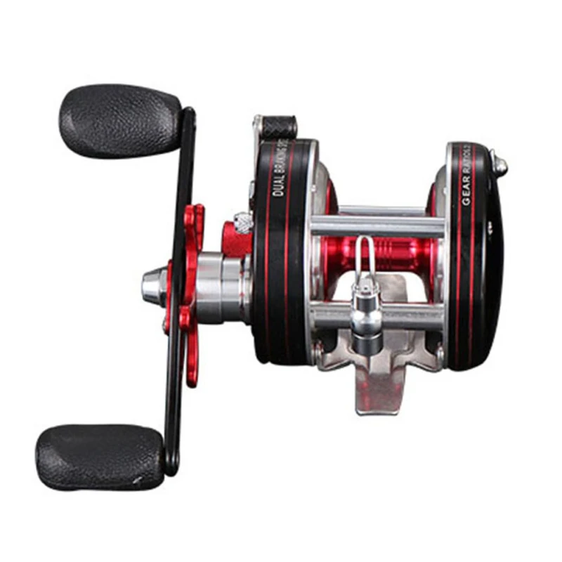 Fishing Reels 5+1 BB Full Metal Large Trolling Reel for Saltwater Sea Fishing Reel Baitcasting Fishing Lure Reel for Bass Carp