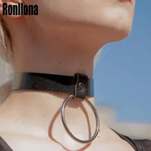 Кожаное ожерелье, связывание, Эротическое, Порно дроссель, воротник для женщин, БДСМ, готический панк пояс, чокер, пара, фетиш, флирт, ночь