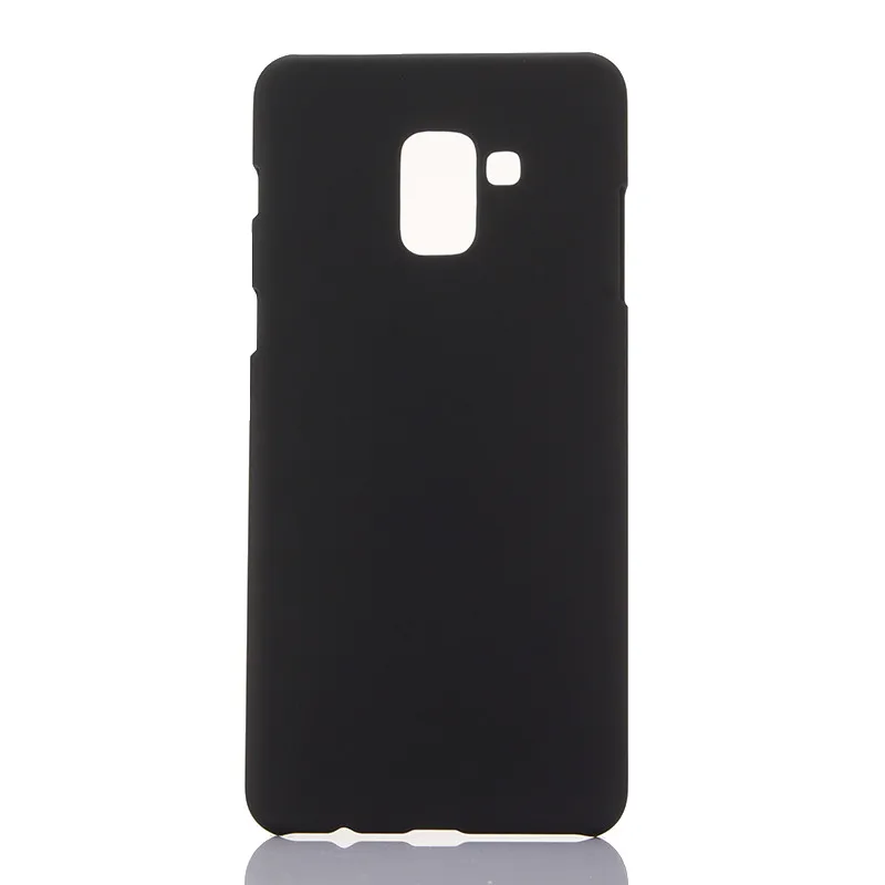 Чехол для телефона для Fundas samsung Galaxy A8 чехол 360 жесткий пластик PC карамельный цвет задняя крышка для Coque samsung A8 Plus чехол - Цвет: 10