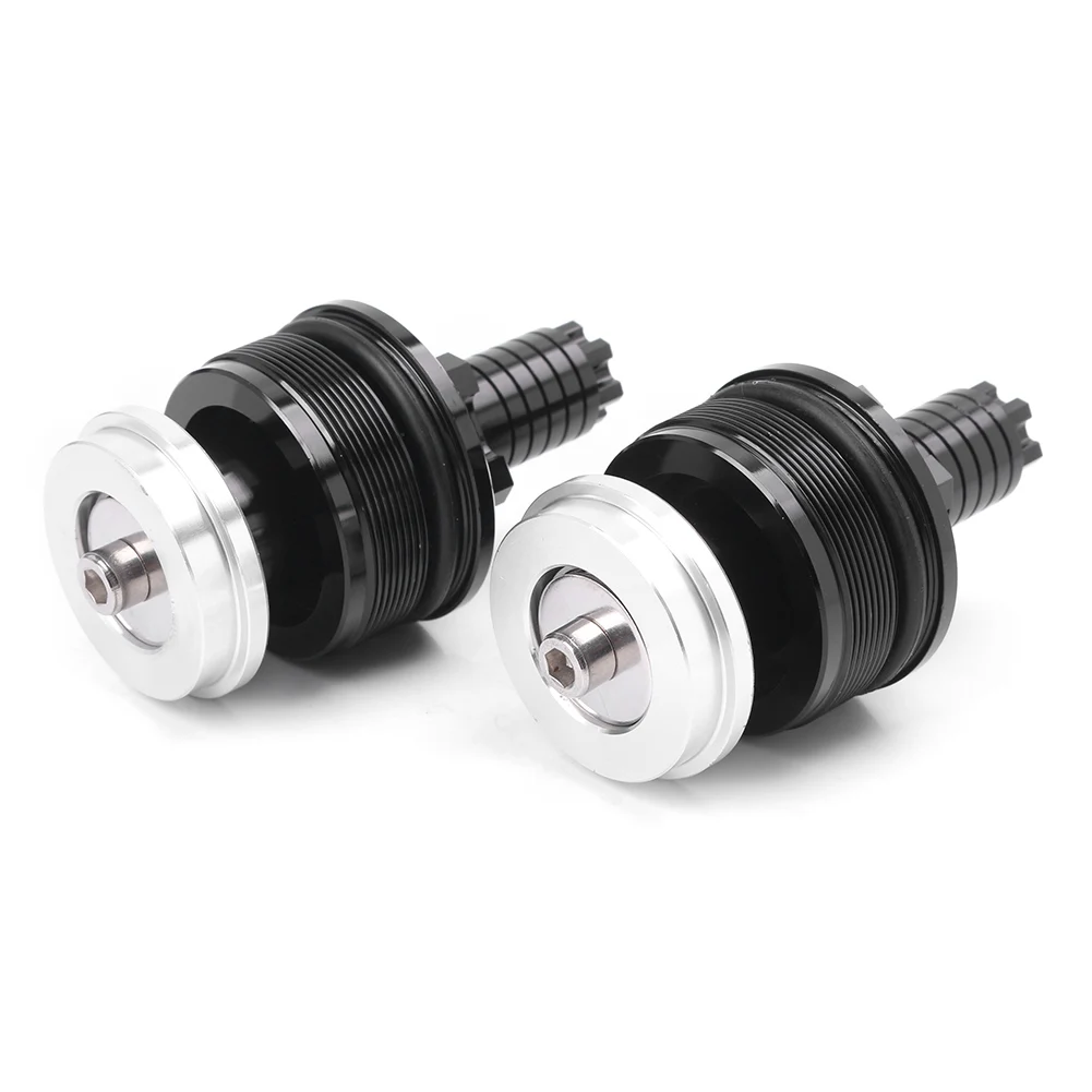 For Yamaha YZF R25 R3 YZF-R25  YZF-R3 Front shock absorber screw cover Cap Preload Adjusters Fork Bolts 41MM CNC Aluminum Motorbike Motorcycle Spare Parts Accessories