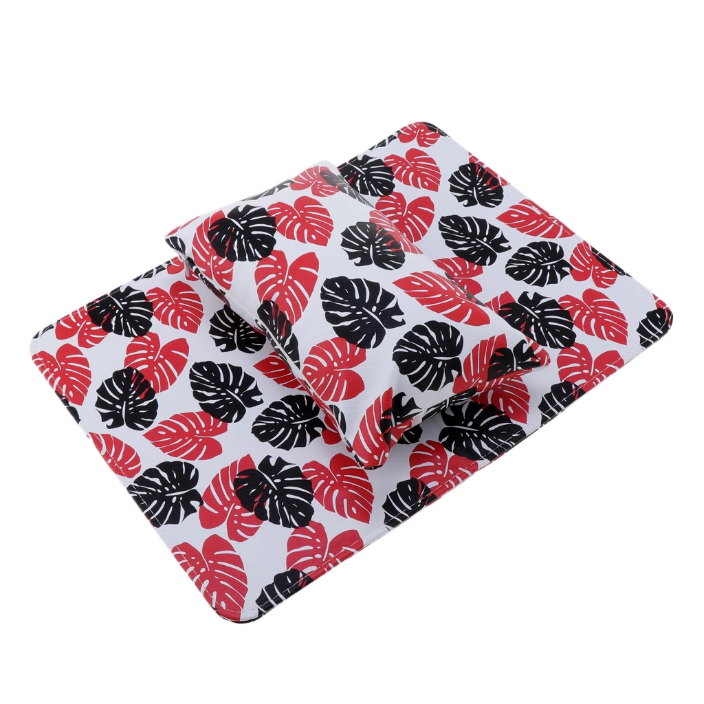 Perfeclan Leather Cushion Pillow Pad Nail Art Arm Rest Manicure Hand Holder