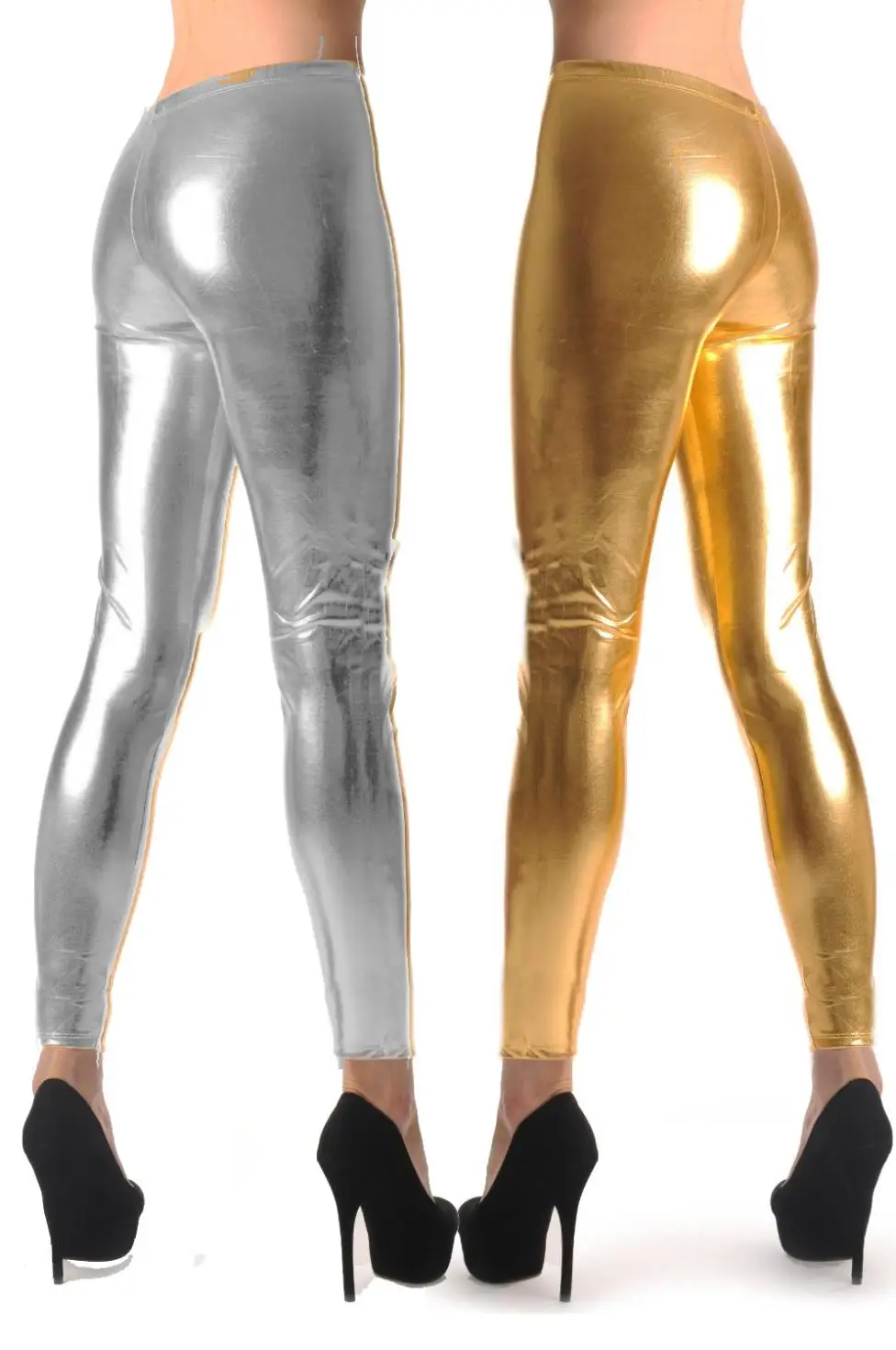 Golden leggings online shopping Clearance