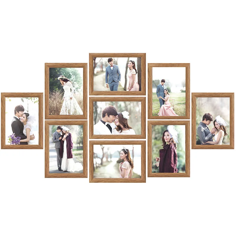 Family Wedding Photo Frame Set Resin Wedding Couples Wall Hanging