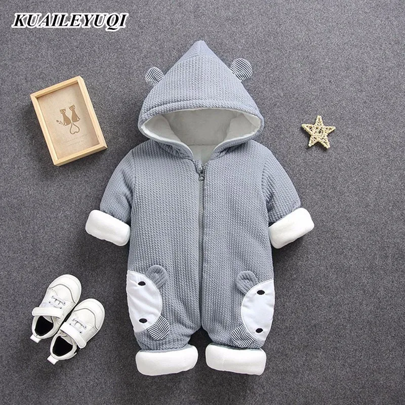Manteau Chaud En Coton Pour Bebe Combinaison Pour Nouveau Ne Vetement De Neige Barboteuse En Duvet Pour Fille Et Garcon Collection Automne Hiver 21 Aliexpress