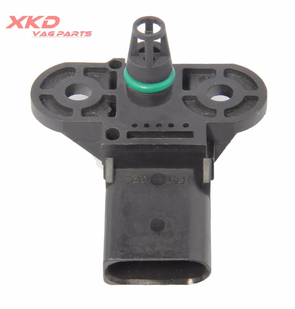 MAP Pressure Sensor For VW Golf Jetta MK4 5 Passat B6 EOS 06B 906 051 1.6/2.0 in Pressure