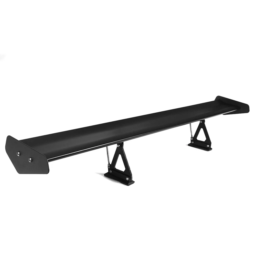 

Black 53.15'' Universal Sedan Adjustable Spoiler Car Rear Wing Trunk Racing Spoilers Wholesale