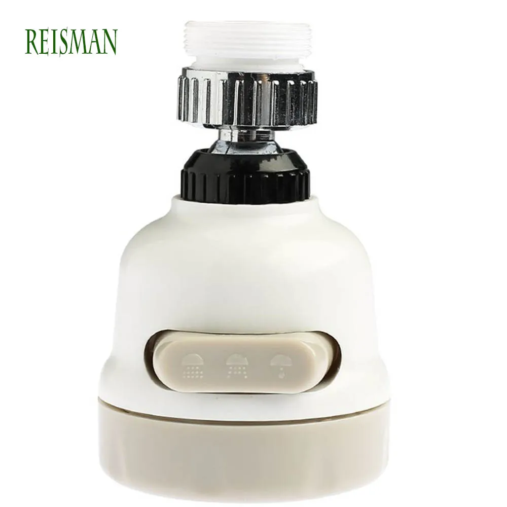 REISMAN  nozzle for faucet Mobile Head Kitchen Faucet Universal 360 Degree Rotatable Water Tap Sprayer Faucet Splash Regulator