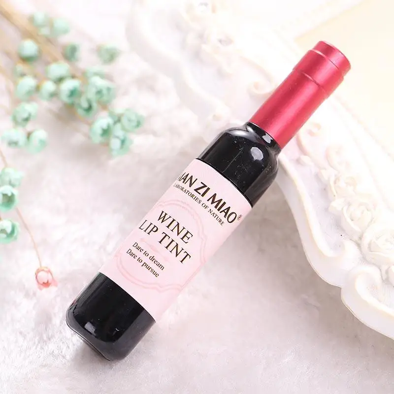 Новая Модная креативная Женская жидкая помада для губ красного вина, антипригарный блеск для губ - Цвет: CR01