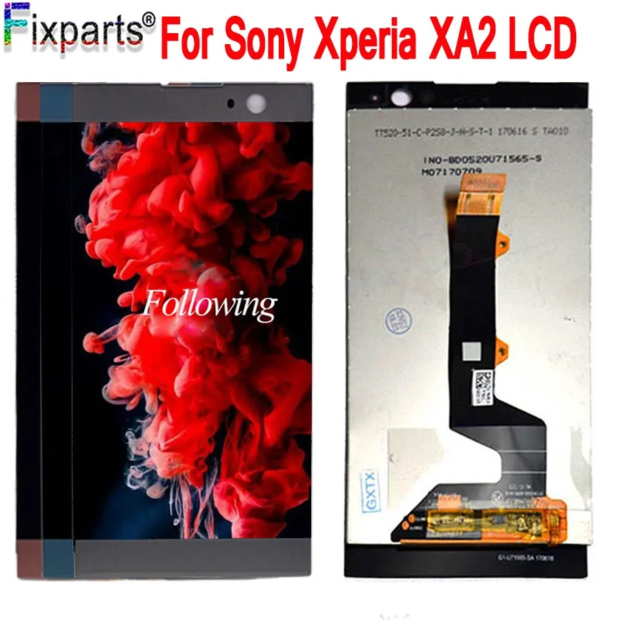 

5.2" For SONY Xperia XA2 LCD Display Touch Screen Digitizer Assembly H4133 H4131 H4132 Replacement For SONY XA 2 LCD