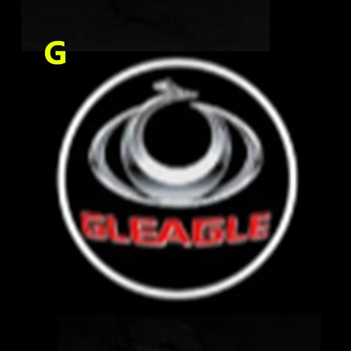 Для Geely Emgrand X7 EmgrarandX7, EX7, FC SUV, Vision X6, NL4, автомобильная педаль тормоза, Автомобильный Дверной светильник - Название цвета: G
