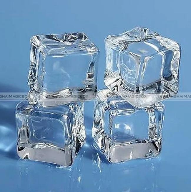 20 X Wedding Party Display Artificial Acrylic 2cm Ice Cubes Crystal