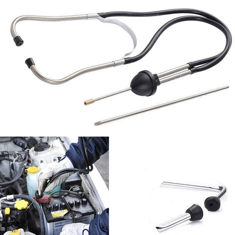 New Car Stethoscope Auto Mechanics Engine Cylinder Stethoscope Hearing Tool Car Engine Tester Diagnostic Block Diagnostic Tool