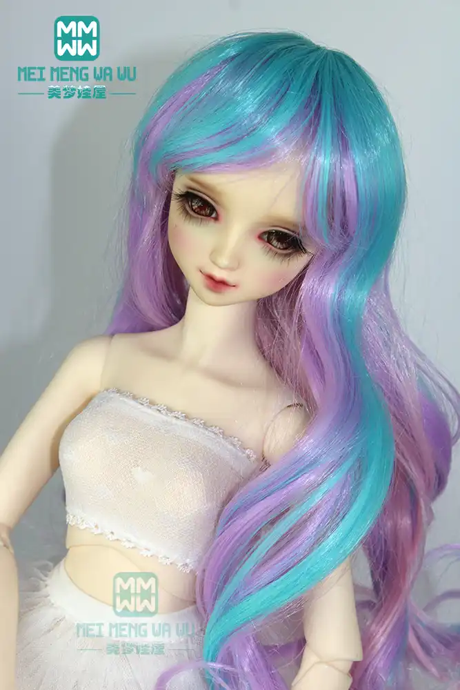 rainbow doll hair