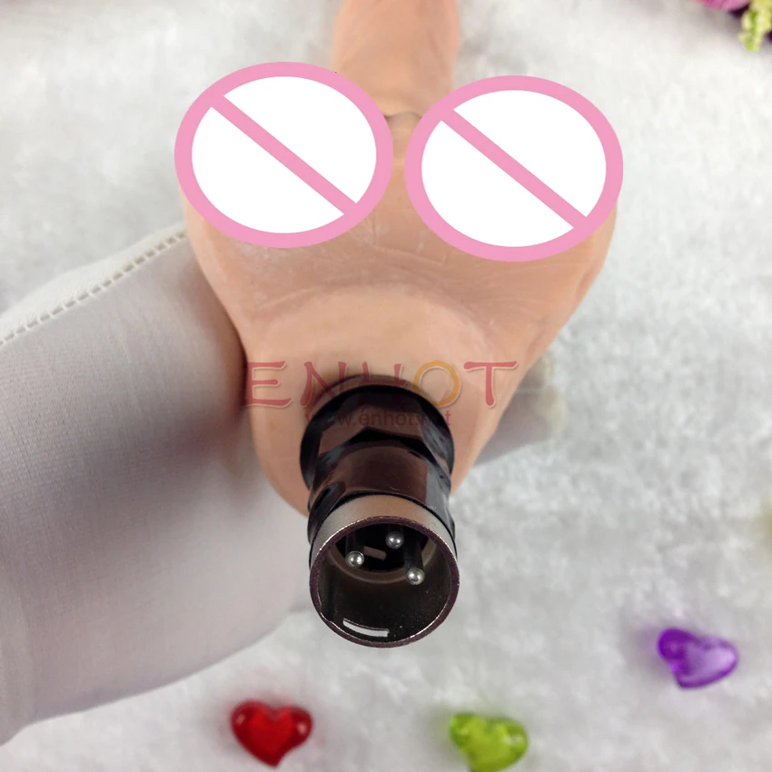large size soft dildo with high-elasticity keel Sex machine attachment sex toy simulation dildo for love machine ENHOT-C-31