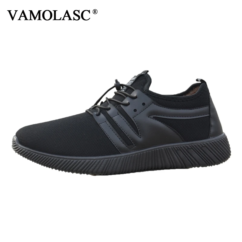 

VAMOLASC New Men's Sport Running Shoes Slip-On Comfortable Breathable Outdoor Sneakers Large size 45 46 47 48