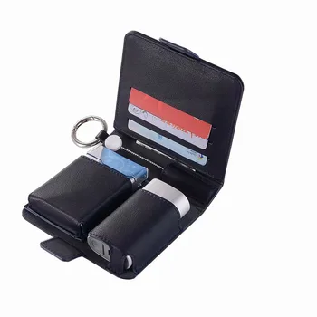

Anti Scratch Full Protective Case for glo PU Leather Carrying Case Box Card Holder Pouch Bag For GLO Electronic Cigarettes