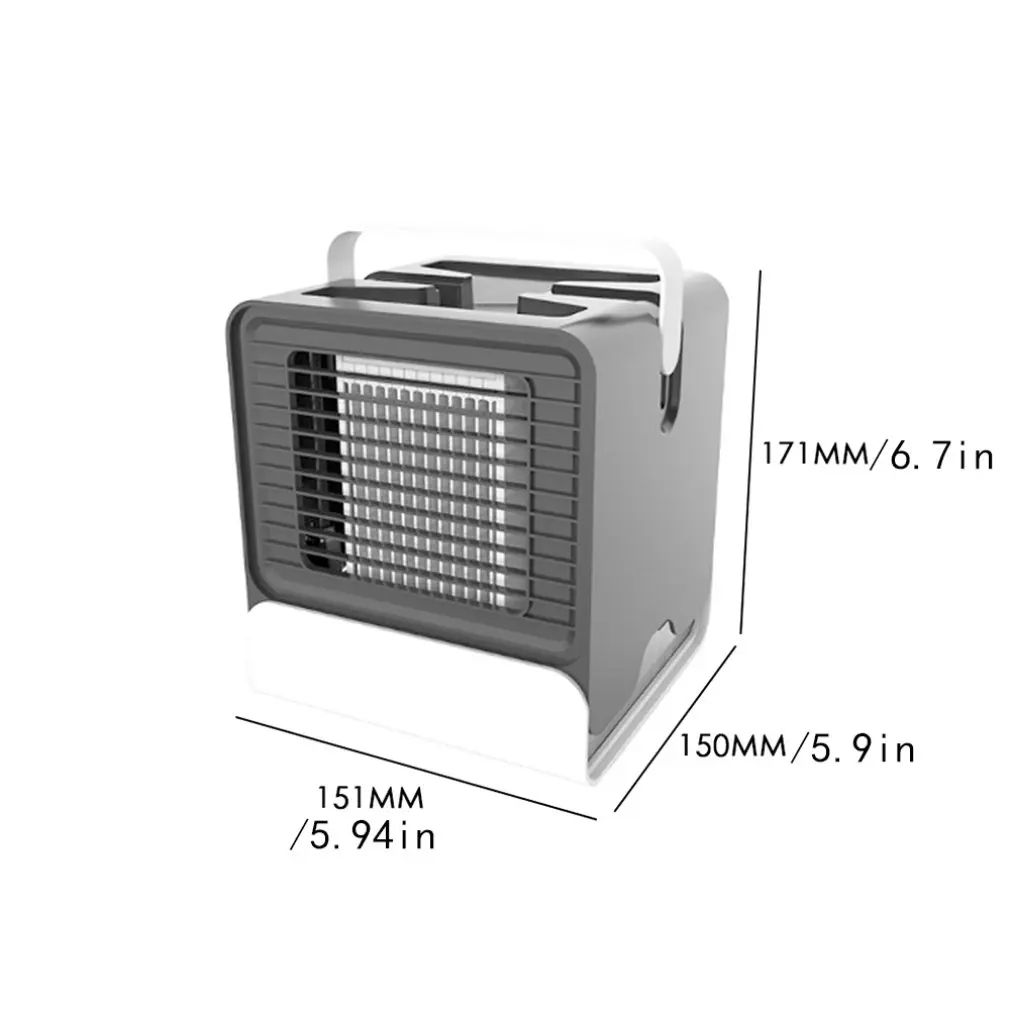 Небольшой вентилятор для кондиционирования воздуха для дома, общежития, офиса, рабочего стола, увлажнитель воздуха, холодильник, Usb вентилятор