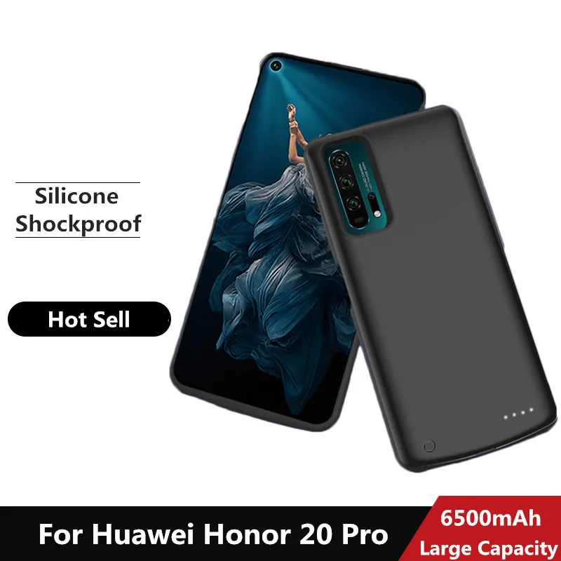 Тонкие Чехлы для зарядного устройства ZKFYS Huawei Honor 20 Pro чехол внешнего аккумулятора