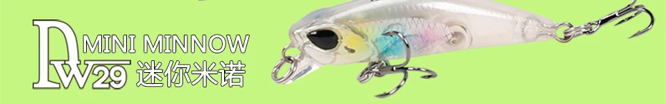 TSURINOYA DW29 мини приманка гольян 42 мм 2,8 г рыболовные жесткие приманки с подвижными стальными шариками Реалистичные 3D рыбные глаза