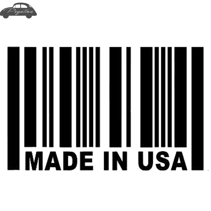 Pegatina Made in USA Decal Sticker Car Window Vinyl Decal Funny Poster Motorcycle