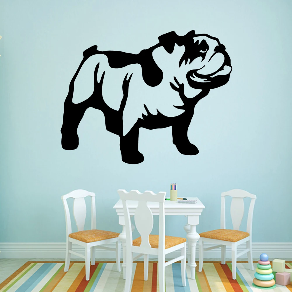 

Cute Pet Dog Vinyl Wall Sticker Art Wallpaper Decor For Kids Room Bedroom Wall Art Decal Stickers Murals muursticker