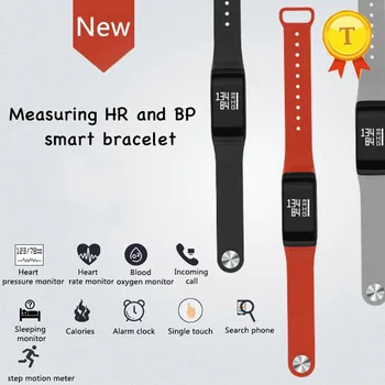 

2018 smart band wristband heart rate blood pressure blood oxygen monitoring IP67 waterproof smartband for Android ios phones