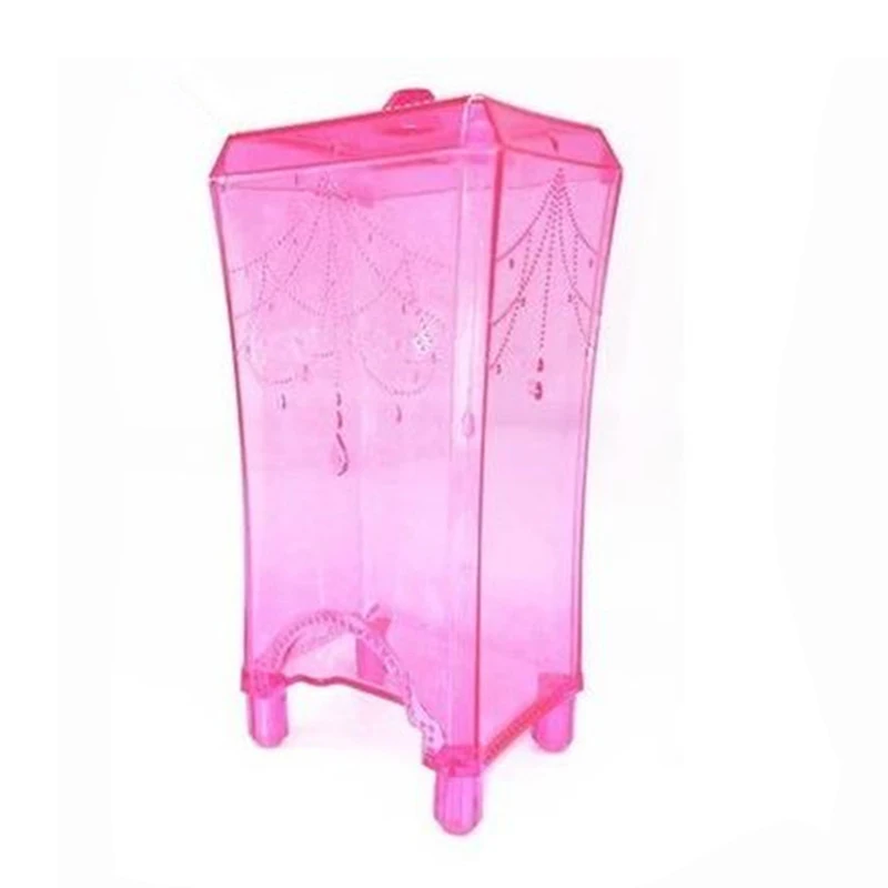 Косметический Органайзер для макияжа прозрачные украшения пластиковая коробка для хранения Контейнер аксессуары для ванной комнаты хлопковые подушечки