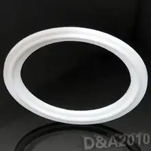 Megairon 3." ptfe рифленая прокладка подходит 102 мм od санитарно-tri-clamp Тип ferrule фланец