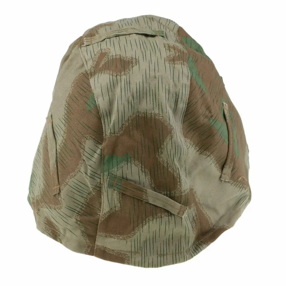 WWII GERMAN ELITE FIELD SPLINTER CAMO M35 M40 CAMOUFLAGE HELMET COVER