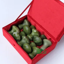 Тип! Натуральный глазурь Jade массаж гриб для лица средства ухода век красота комплект 10 шт./лот