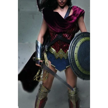 

1/6 Scale Wonder Women's Red Cloak Model for 12''Figures