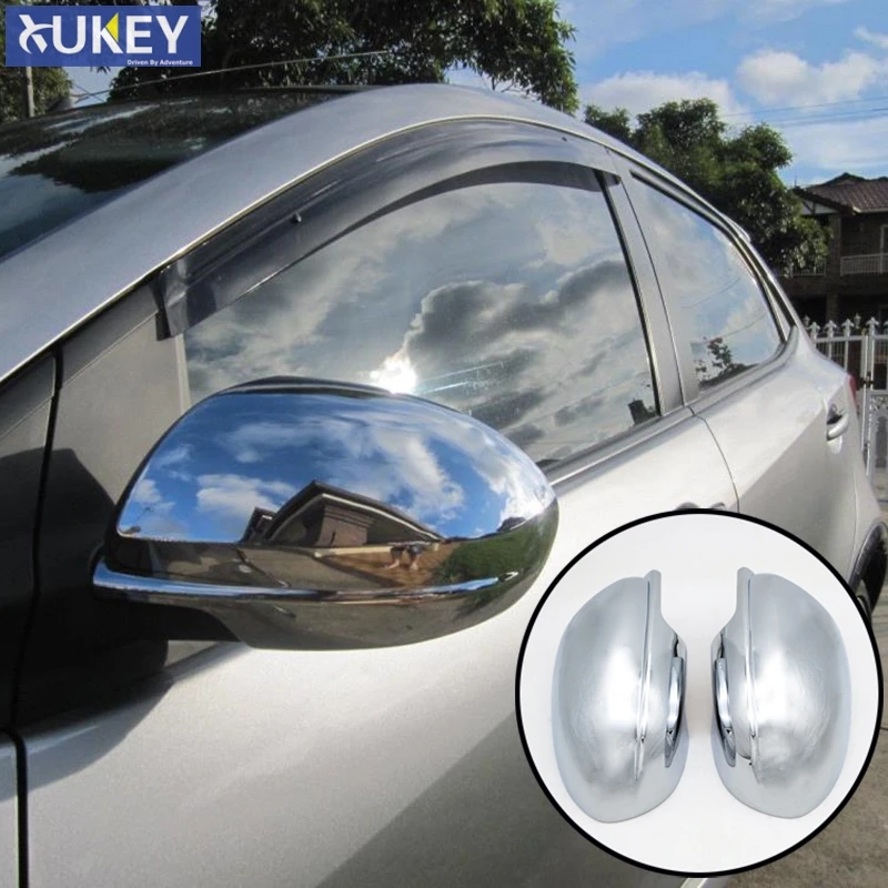 

FIT FOR Mazda 2 3 6 DOOR SIDE WING MIRROR CHROME COVER REAR VIEW CAP