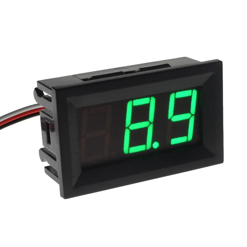 Новый 50 шт./лот 3 провода красный/синий/зеленый 0 56 &quotDC0 100V внешний источник