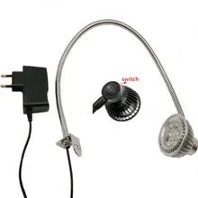 12 В/24 В/110 В/220 В с вилкой 5 Вт светодиодные лампы для чтения для кровати