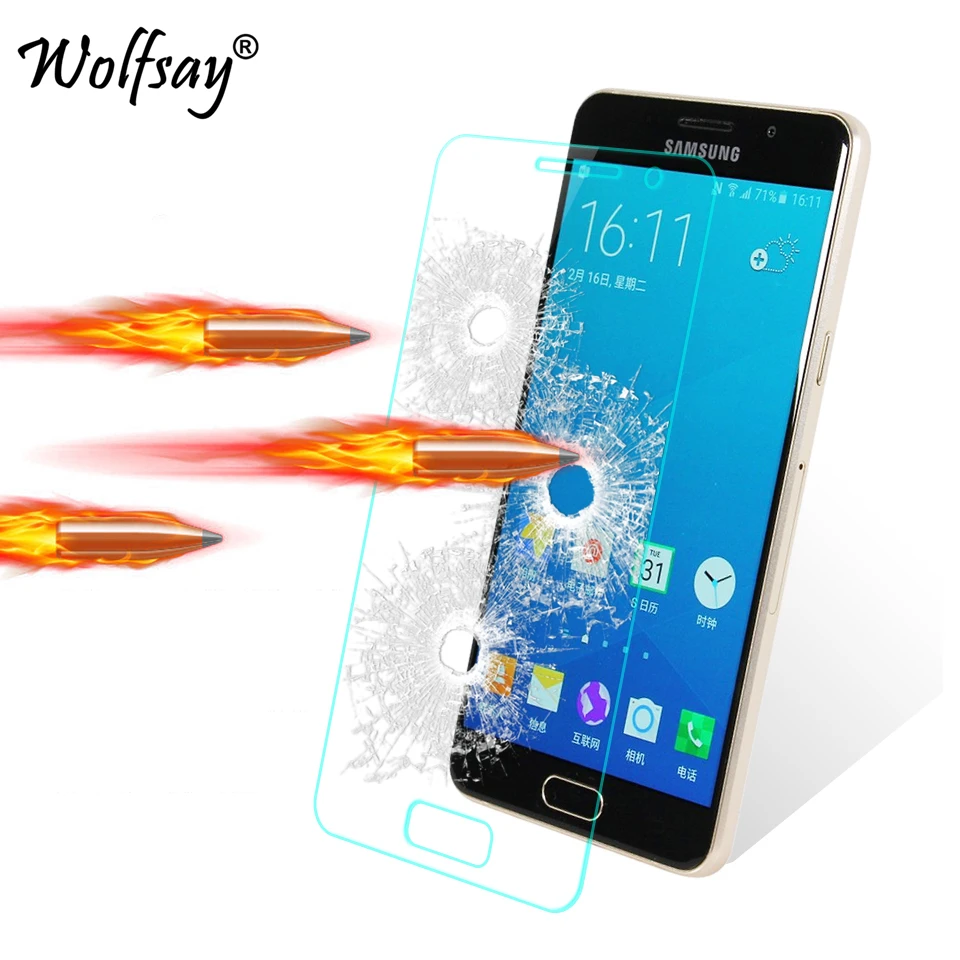 

2pcs Screen Protector For Glass Samsung Galaxy A5 2015 Tempered Glass sFor Samsung Galaxy A5 2015 Glass For Samsung A5 Wolfsay