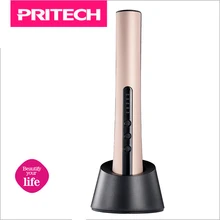 PRITECH Hair Straightener Professional Electric Ceramic LCD Temperature control Hair Straightening Irons Anti hot Base Support