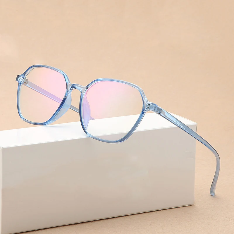 Ретро полигональные пластиковая оправа для очков Рецептурные очки для женщин очки оправа для мужчин