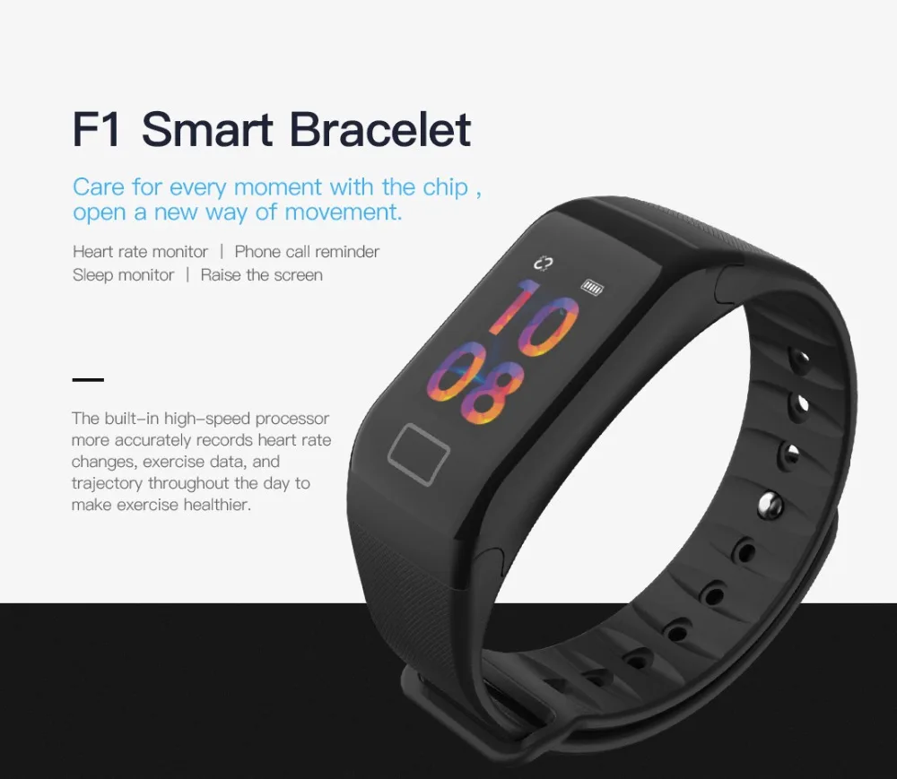 f601 smart bracelet app