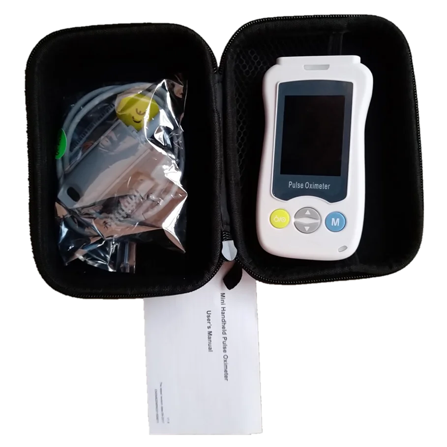 

Veterinary Handheld Pulse Oximeter Medical Portable For Cats Dogs Foxes and Other Pets Portable Package