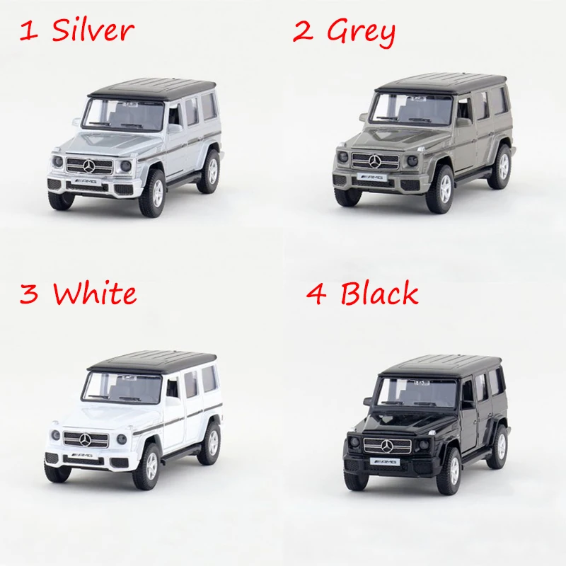 BZ G Class G55 G63 AMG 4 цвета модели из 1/36 сплава литая модель SUV металлическая игрушка с