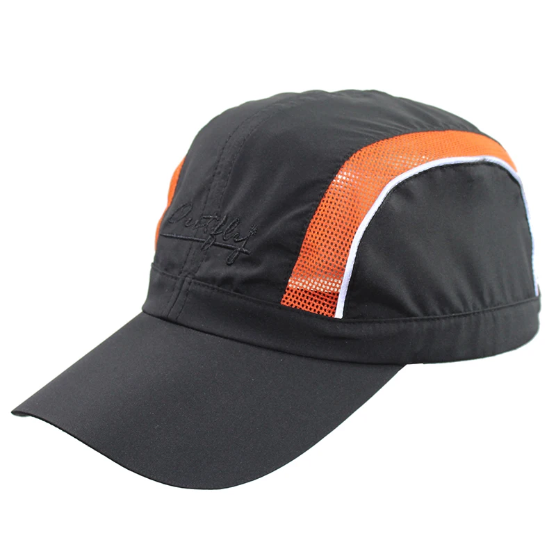 Luminous bar breathable cap men summer dry hat thin |