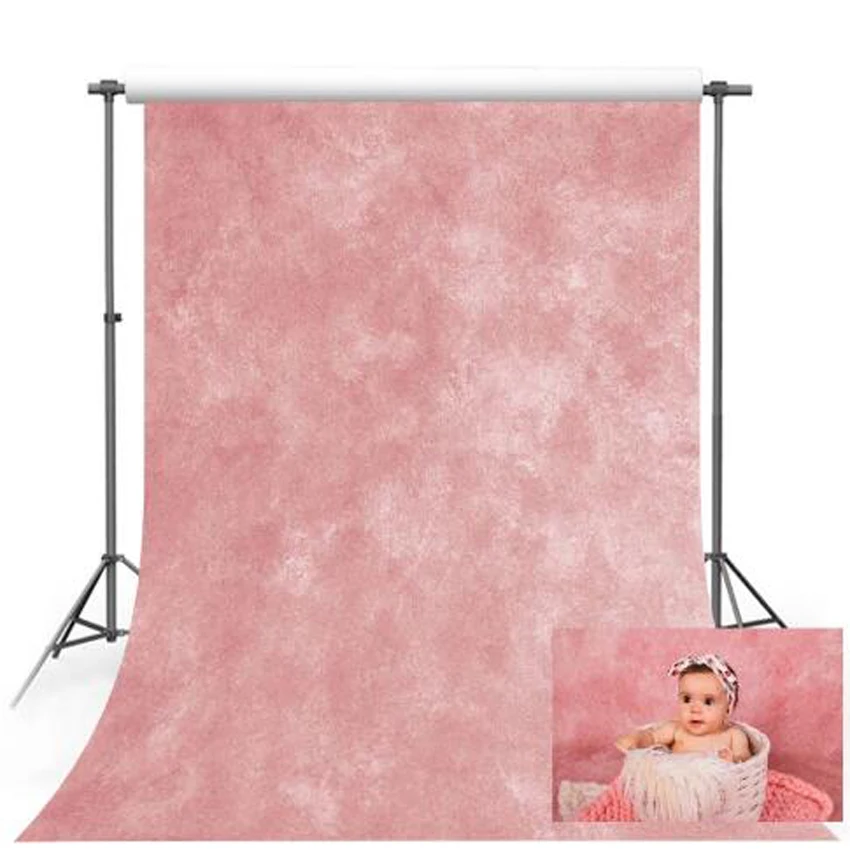 Розовый сплошной цвет розовый портрет Свадьба Ad сцена фотографии фоны на заказ фотографические фоны 5x7ft винил