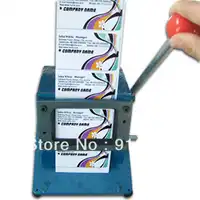 Snelle Gratis verzending Nieuwe Zware 86x54mm ID Busines Criedit PVC Kaart Papier Rounder Hoekpons Die Cutter