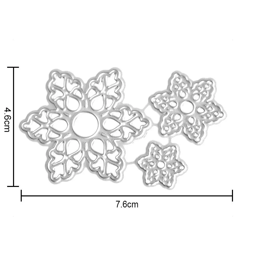 Вырубные штампы DIY Форма снежинки украшение приглашение цветок нож Ремесла нож из углеродистой стали украшения поздравительные открытки