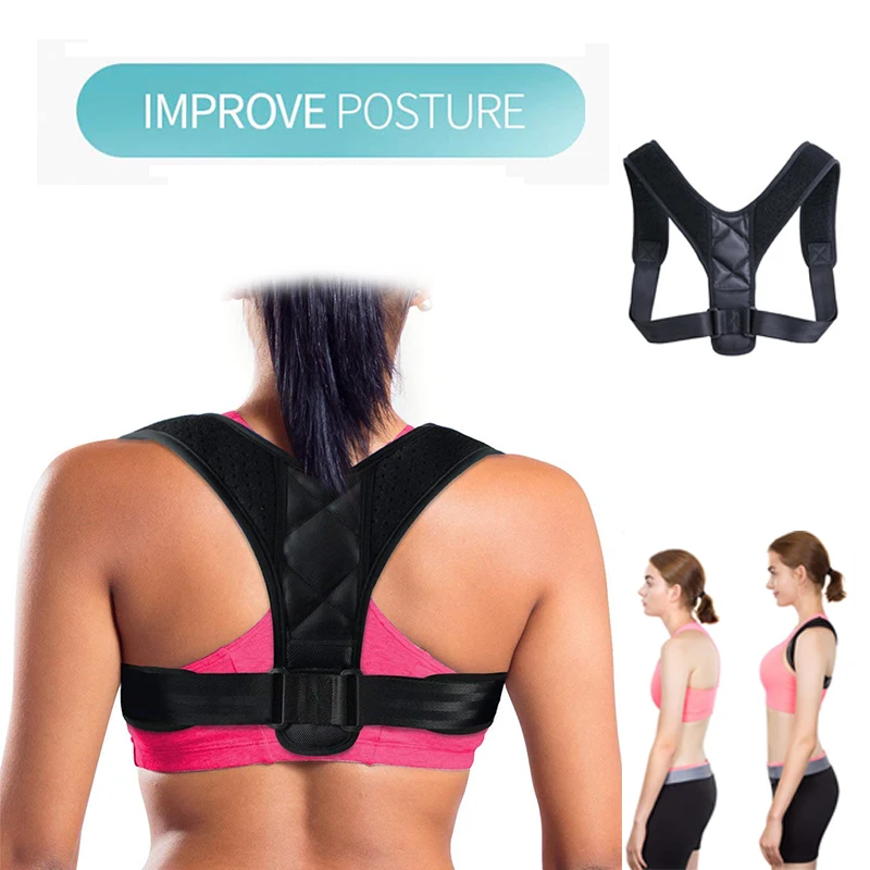 

Adjust magnetic therapy Back Posture Corrector Brace Shoulder Back Support Belt Shoulder Posture for Unisex PC560