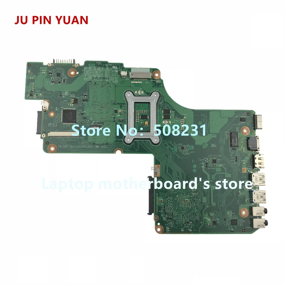 JU PIN юаней для Toshiba Satellite C855 материнской V000275550 DK10F-6050A2541801-MB-A02 с Intel Hm76 полностью протестированы