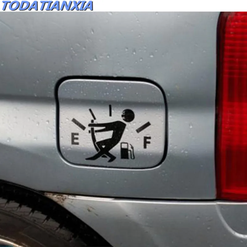 Наклейка на автомобильный топливный бак взрывы 2019 для subaru hyundai creta vw polo sedan skoda kodiaq